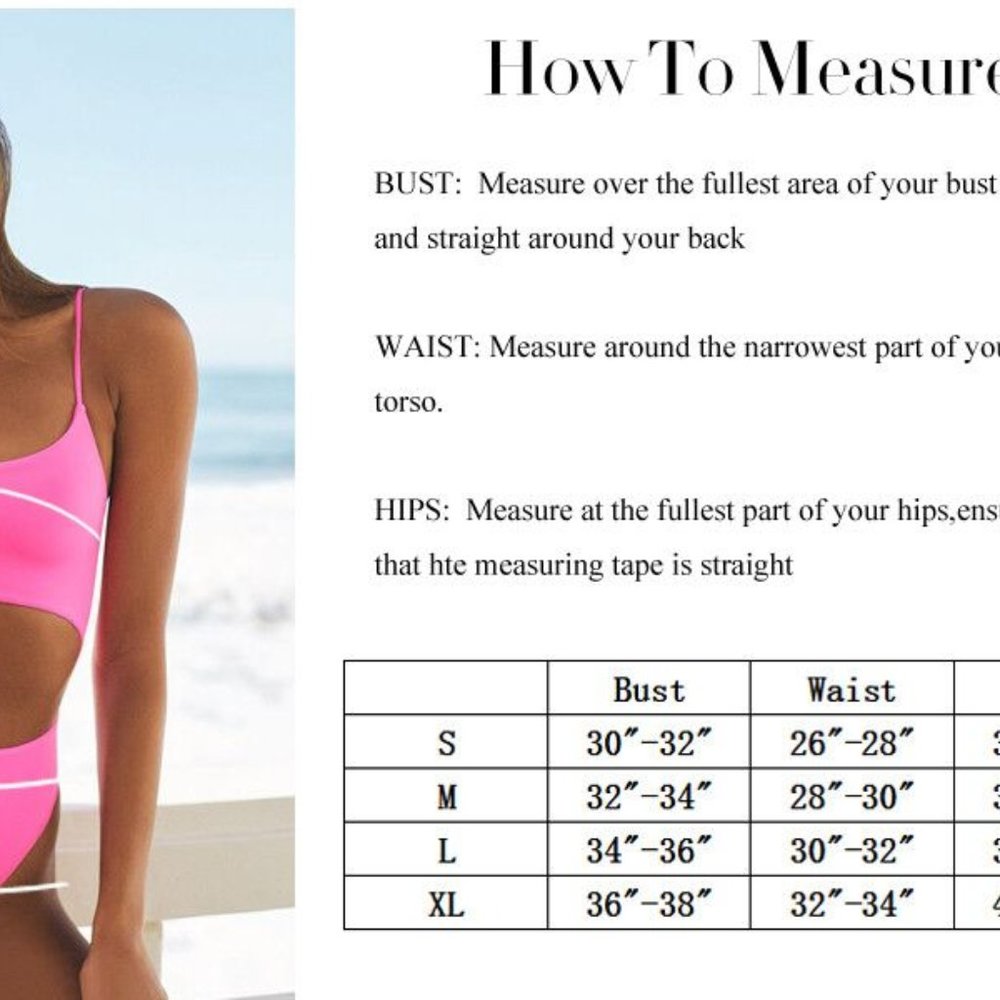 Pink Cut-Out One Piece Swimsuit - Picture 6 of 6